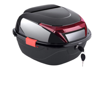 กล่องท้ายมอเตอร์ไซค์ กันน้ำ กันตก สำหรับติดรถมอเตอร์ไซค์ ความจุขนาดใหญ่ กล่องหลัง กล่องท้ายรถ วัสดุเป็นพลาสติก PP ผสมพลาสติก ABS แข็งแรง ยืดหยุ่นได้ดี / PP แข็งแรง น้ำหนักประมาณ 4-5 กิโล ความจุ 34 ลิตร ขนาดประมาณ 41 x 40 x 28 CM รับน้ำหนักได้สูงสุด 5 กิโลกรัม สามารถใส่หมวกกันน็อคเต็มใบ 1 ใบ (ขึ้นอยู่กับรูปทรง และไซส์หมวกกันน็อค) แผ่นสะท้อนแสงสีขาวเด่นชัด รับประกันระบบล็อค 2 ปี ระบบล็อคแบบกด Press Lock System สินค้าที่ส่งมา ✅ ถาดพลาสติก สำหรับยึดแร็คหลัง🔒 โดยไม่🚫ต้องเจาะกล่องเพื่อยึดกับแร็คหลัง ✅ อุปกรณ์ชุดน็อต🔩 และตัวยึดระหว่างถาดกับแร็คหลัง / แร็คท้าย ✅ กุญแจ 2 ดอก🔑 กล่องท้ายมอเตอร์ไซค์ กันน้ำ กันตก สำหรับติดรถมอเตอร์ไซค์ ความจุขนาดใหญ่ กล่องหลัง กล่องท้ายรถ